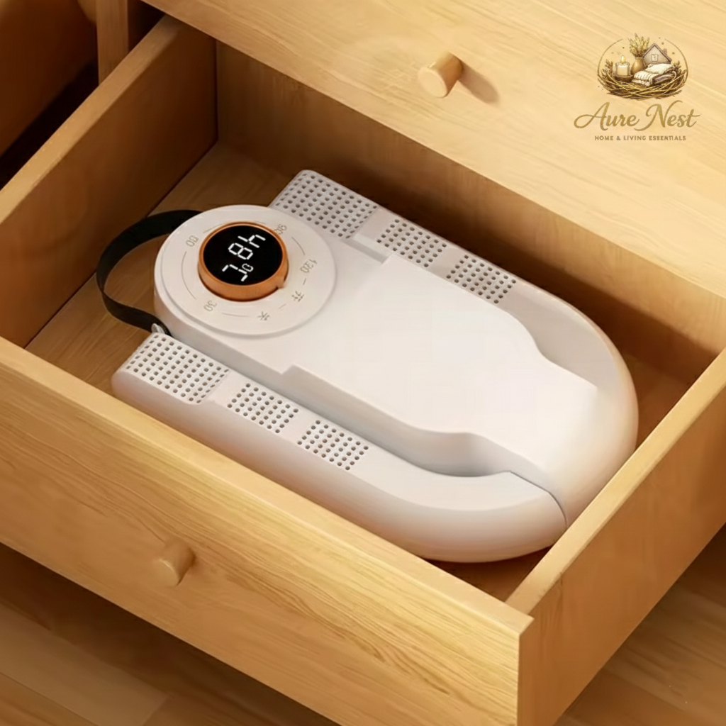 AureNest™-Smart Shoe Dryer & Deodorizer with Adjustable Timer