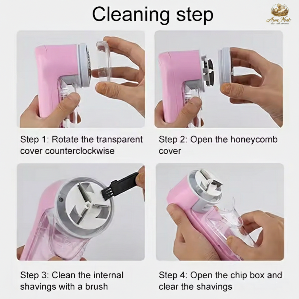 AureNest™-Pro-Glide Electric Fabric Shaver & Lint Remover – Portable Clothes Reviver