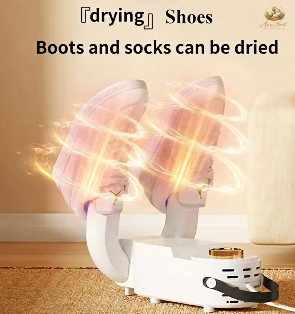 AureNest™-Smart Shoe Dryer & Deodorizer with Adjustable Timer